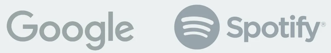 Google and Spotify Logos